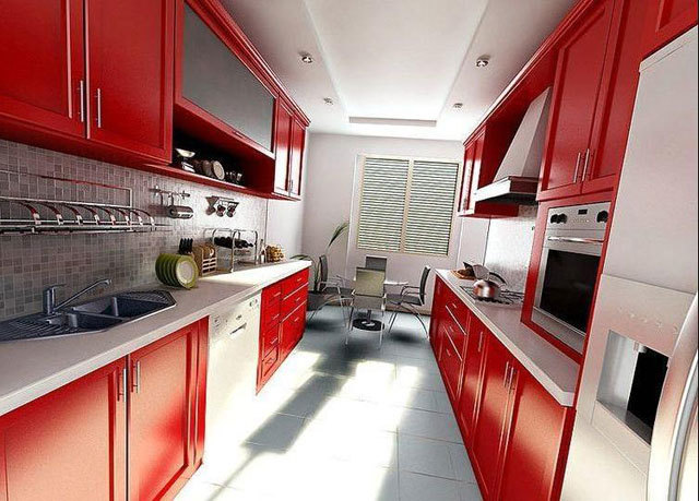 एक संकीर्ण रसोई का डिजाइन (41 तस्वीरें): अपने खुद के हाथों, कीमत, फोटो के साथ एक लंबे छोटे कमरे के इंटीरियर को सजाने के लिए वीडियो निर्देश