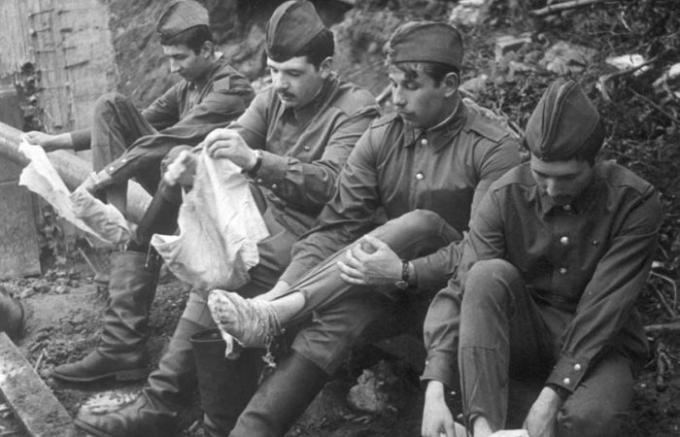 5 कारण footcloths मोजे से सोवियत सेना में काफी लोकप्रिय रहे