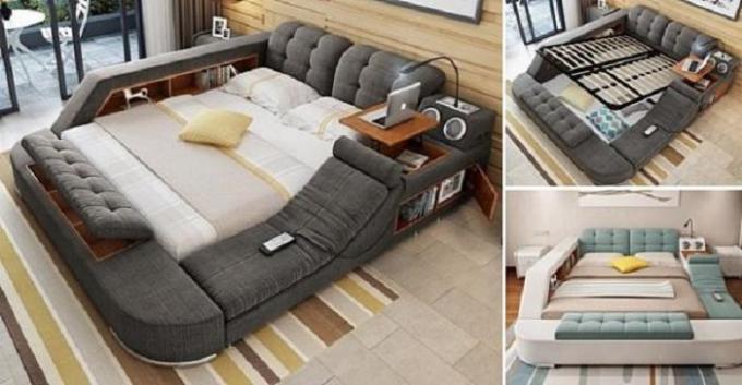 निर्मित multifunctional बिस्तर है, जो एक दिन में खर्च करने के लिए चाहते हैं