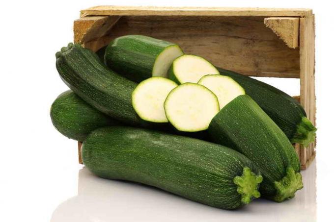 अद्भुत रस में Courgettes