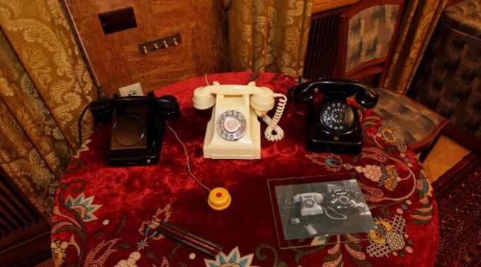 टेलीफोन, जो सभी उद्यान नेता (Kuntsevo में डाचा) के साथ पंक्तिवाला थे। | फोटो: gazeta.ru।