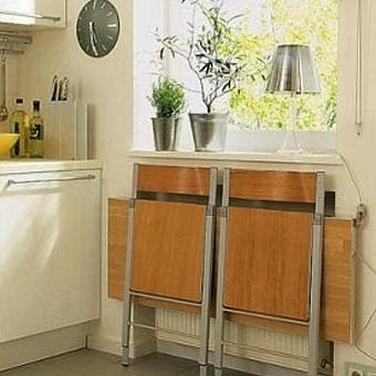 छोटे आकार के रसोई के फर्नीचर