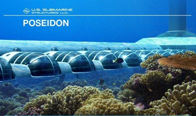 Poseidon पानी के भीतर रिज़ॉर्ट - पानी के नीचे कमरे के साथ होटल। | फोटो: hotel-r.net।