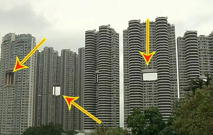 क्यों हांगकांग "छेददार" गगनचुंबी इमारतों में निर्माण