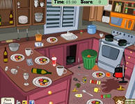 फिर भी बच्चों के लिए वीडियो गेम से "रसोई को साफ करें"
