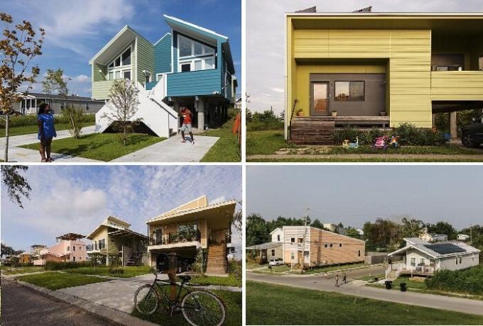 निवासियों लेआउट और घर के रंग का चयन करने का अवसर है।